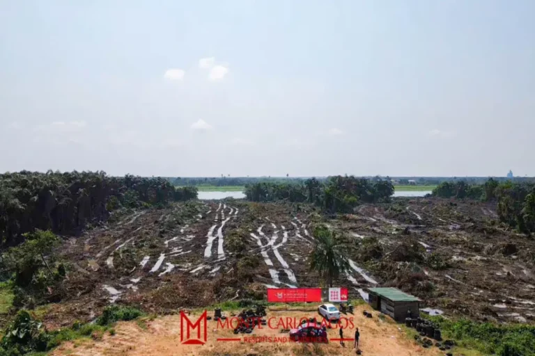 piece of land in monte carlo near water